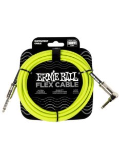 Ernie Ball Flex gitárkábel 3m zöld