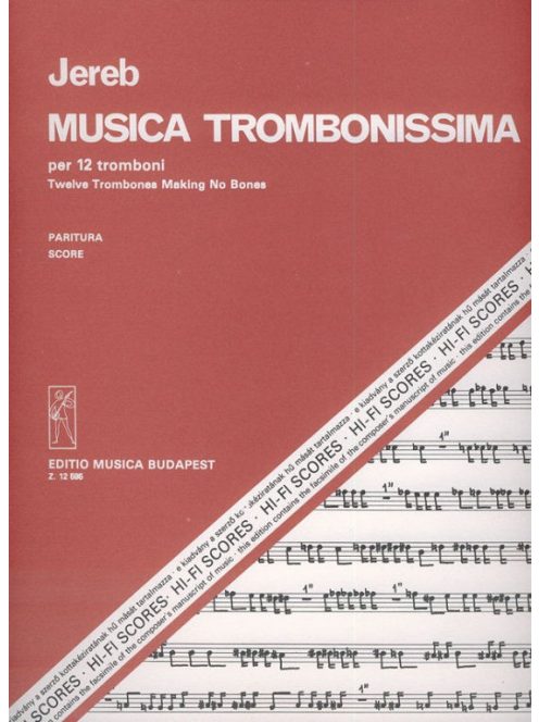 Jereb Ervin: Musica trombonissima