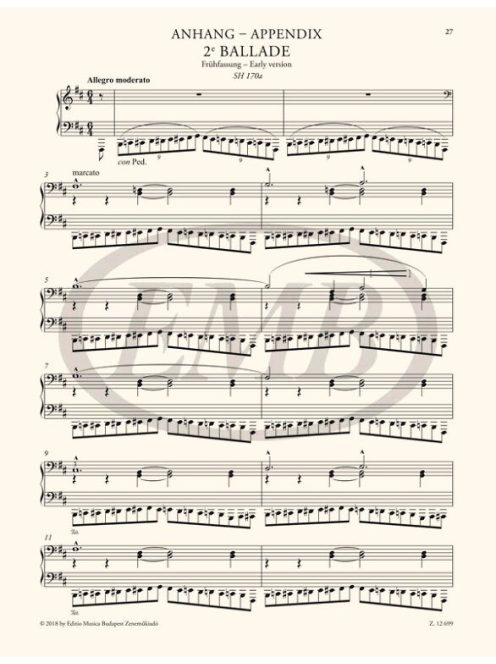 Liszt Ferenc: 2e Ballade