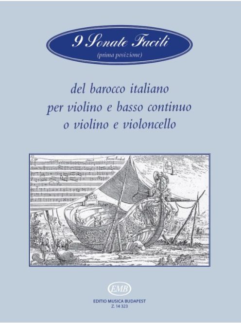 9 Sonate facili (prima posizione) del barocco italiano