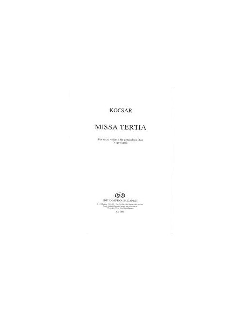 Kocsár Miklós: Missa tertia