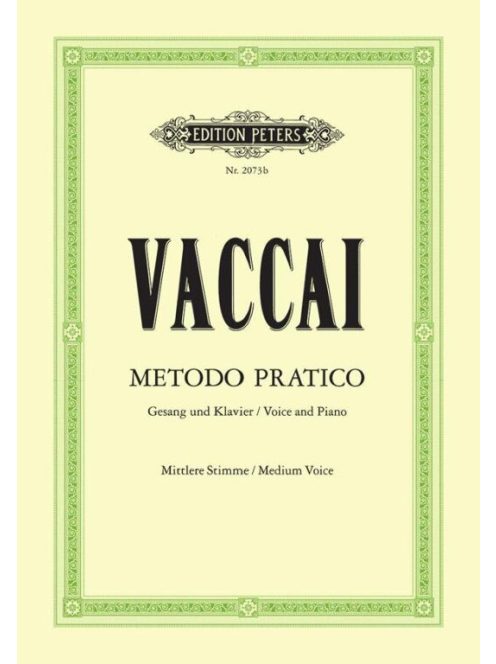 Vaccai, Nicola: Metodo Pratico di Canto Italiano