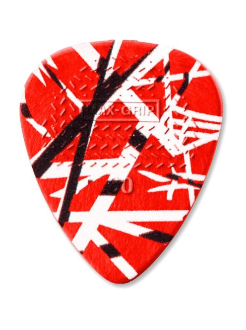 Dunlop EVH Frankenstein piros, sárga Pengető