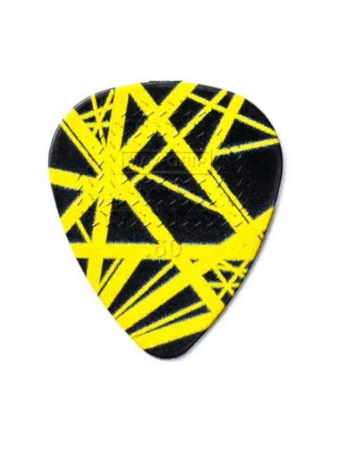 Dunlop EVH Frankenstein piros, sárga Pengető