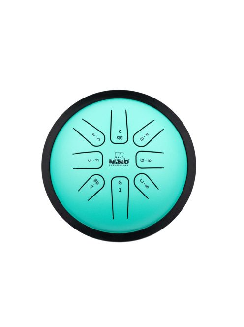 NINO Percussion Steel Tongue Drum - Mint Green