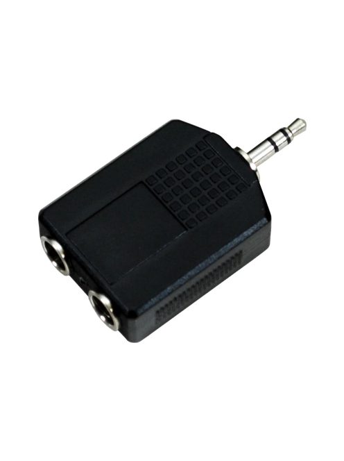 ADA-084 3.5 Jack(p) - 2x3.5 Jack(m) átalakító, sztereó