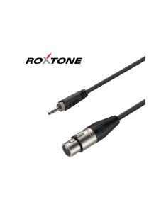 Roxtone RACC420L0.9 3,5st jack dugó - XLR(m), 90cm